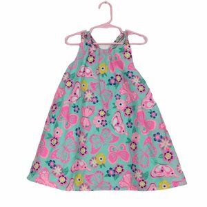 Sigrid Olsen Girls Butterfly Print Summer Dress